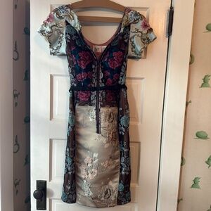 Multi color floral Lequile dress